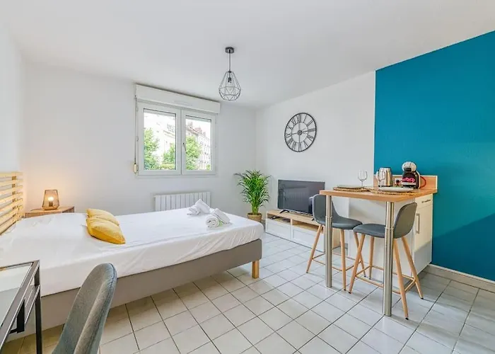 アパート Moderne Et Cosy A 700m De La Gare グルノーブル